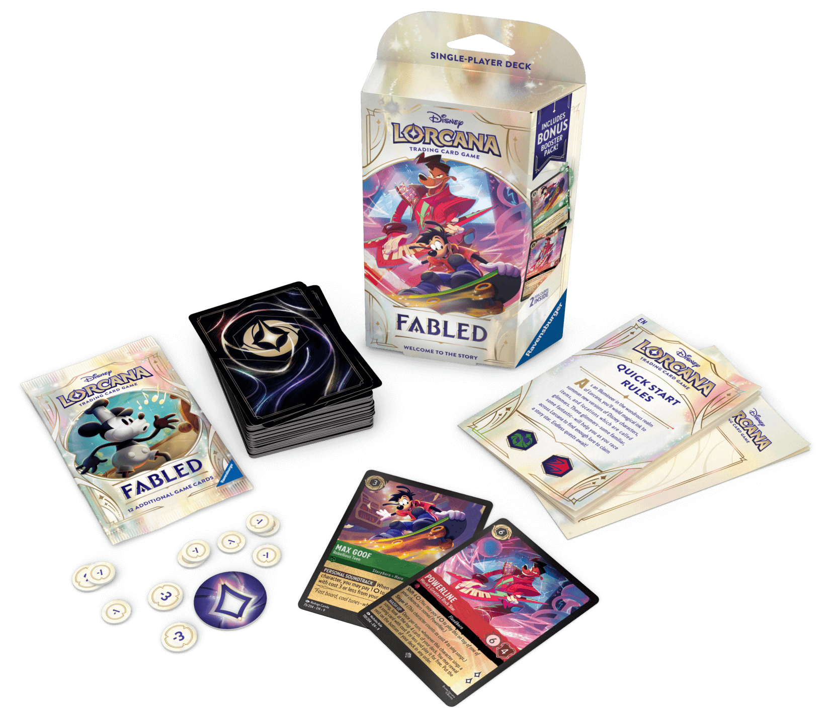 Lorcana Fabled Starter Deck Spill I2I - MiceChat