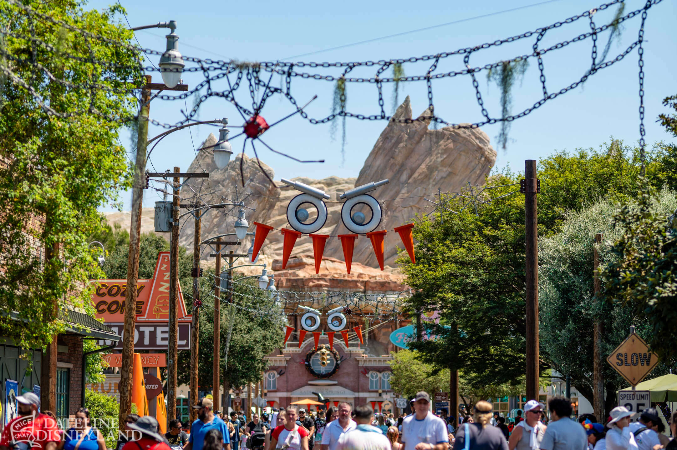 Disney California Adventure Halloween Time Cars Land Radiator