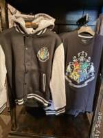 Disneyland Back to Hogwarts merch all house jacket and shirt MiceChat
