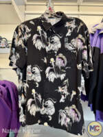 Disneyland-Disney Halloween merchandise 2025-Disney villains collection-button-up shirt