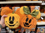 Disneyland-Disney Halloween merchandise 2025-Mickey Mouse Family Halloween Collection-Mickey and Minnie pumpkin decorative pillow