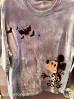Disneyland-Disney Halloween merchandise 2025-Mickey Mouse Family Halloween Collection-Skeleton Mickey Mouse shirt for adults