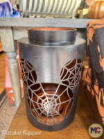 Disneyland-Disney Halloween merchandise 2025-Mickey Mouse pumpkin and spiderweb collection Collection-votive candle holder