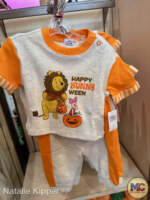 Disneyland-Disney Halloween merchandise 2025-Winnie the Pooh Hunnyween collection-pooh and piglet pajama set for baby