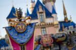 Disneyland Sleeping Beauty Castle 70th Anniversary decorations DSC_6516-X5