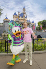 Matt Damon Celebrates Halloween Time at Disneyland Resort
