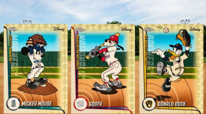 Mickey Mouse & Friends Suit Up in NEW Topps Disney MLB Trading Card Collab