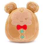 Disney Store-Disney Holiday Merchandise 2025-Mickey Mouse Gingerbread Squishmallows plush