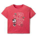 Disney Store-Disney Holiday Merchandise 2025-Minnie Mouse Fab Yule Ous T-Shirt for Kids