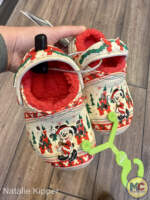 Disneyland-Disney Holiday Merchandise 2025-Disney Fair Isle Print Collection-kids crocs