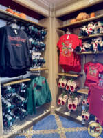 Disneyland-Disney Holiday Merchandise 2025-Disney Showcase merchandise display