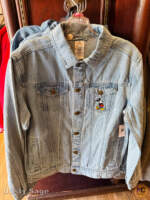 Disneyland-merch mickey mouse jean jacket front-micechat