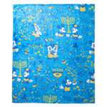 Disney Store-disney holiday merchandise 2025-Disney Hanukkah collection-Mickey and Minnie Mouse Hanukkah Throw Blanket