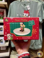 Disneyland-Disney holiday merchandise 2025-santa mickey mouse serving plate and toothpick holder