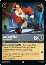 Lorcana Whispers in the Well Launchpad – Trusty Sidekick 177