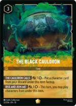 Lorcana Whispers in the Well The Black Cauldron 32