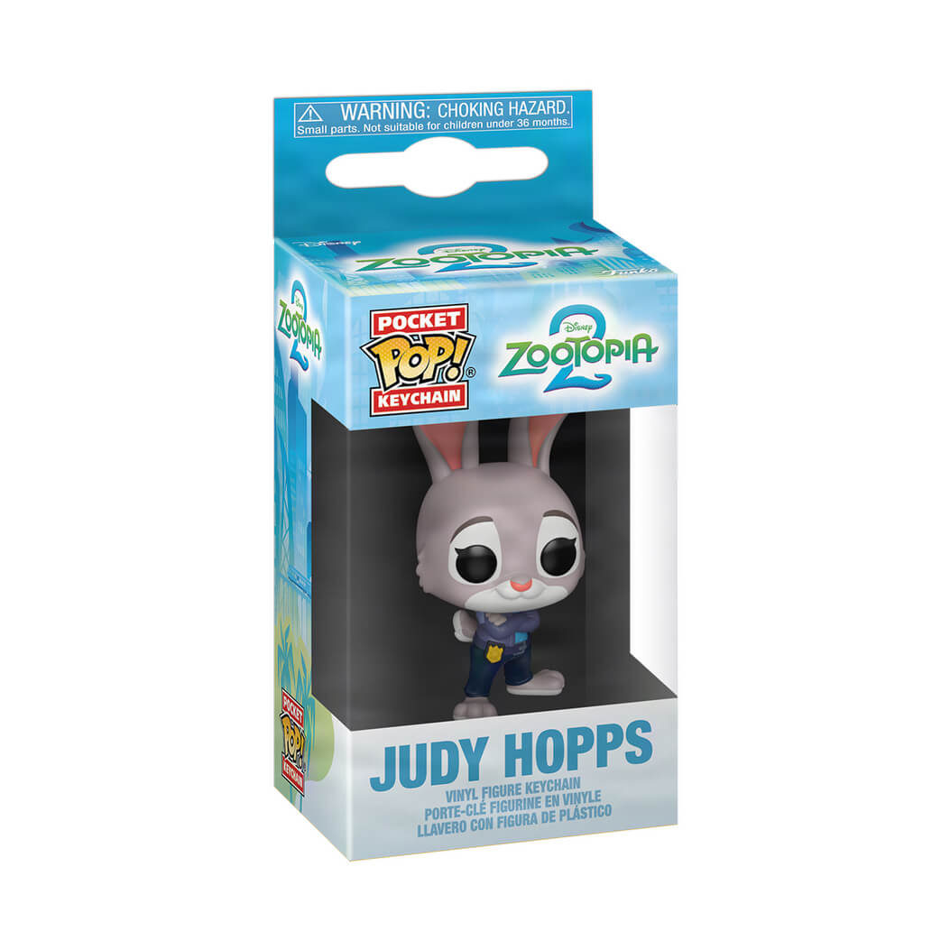 Zootopia 2 merchandise-Funko-pop Judy Hopps keychain - MiceChat