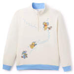 disney store-Disney Holiday Merchandise 2025-winnie the pooh and pals one-quarter zip pullover for adults-1