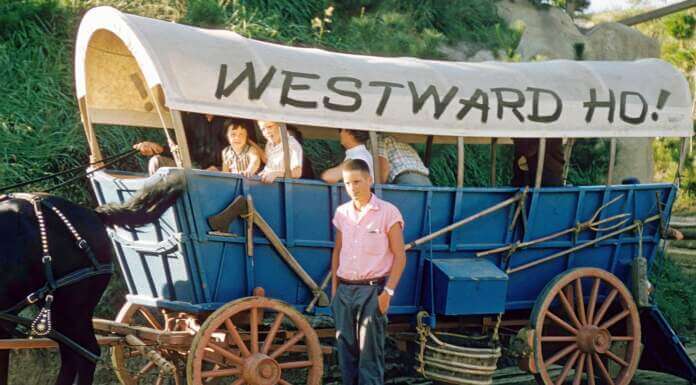 Yesterland: Conestoga Wagons at Frontierland’s Rainbow Desert Yesterland: Conestoga Wagons at Frontierland’s Rainbow Desert
