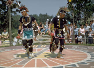 Yesterland: Frontierland Indian Village Ceremonial Dance Circle Yesterland: Frontierland Indian Village Ceremonial Dance Circle