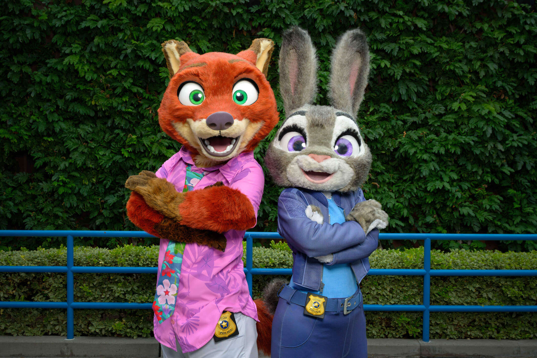 Judy Hopps and Jack Wilde from Zootopia 2