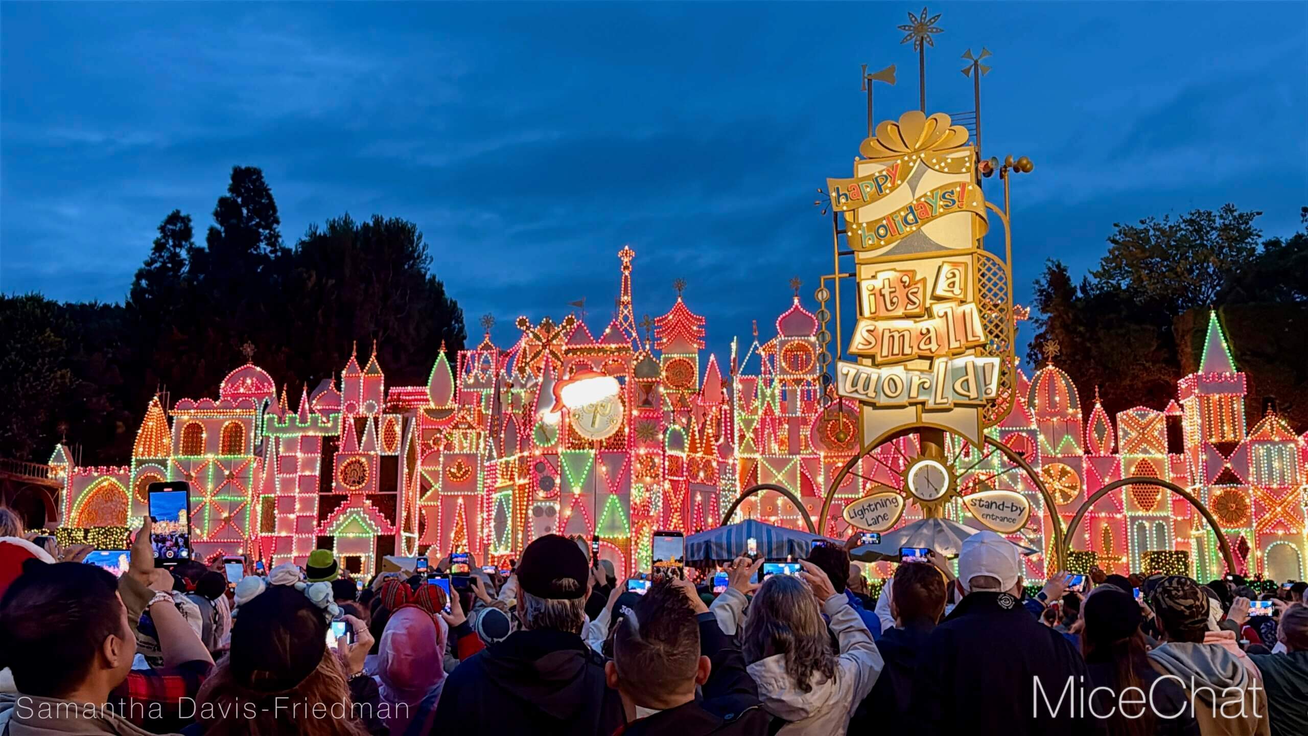 , DISNEYLAND UPDATE: Wet Weather, Holiday Lights & Leadership Fights