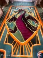 Disney Destiny Cruise Ship carpet maleficent MiceChat