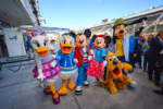 Disney x Formula 1 Fuel the Magic collaboration-Mickey Mouse and friends at Pit Lane walk