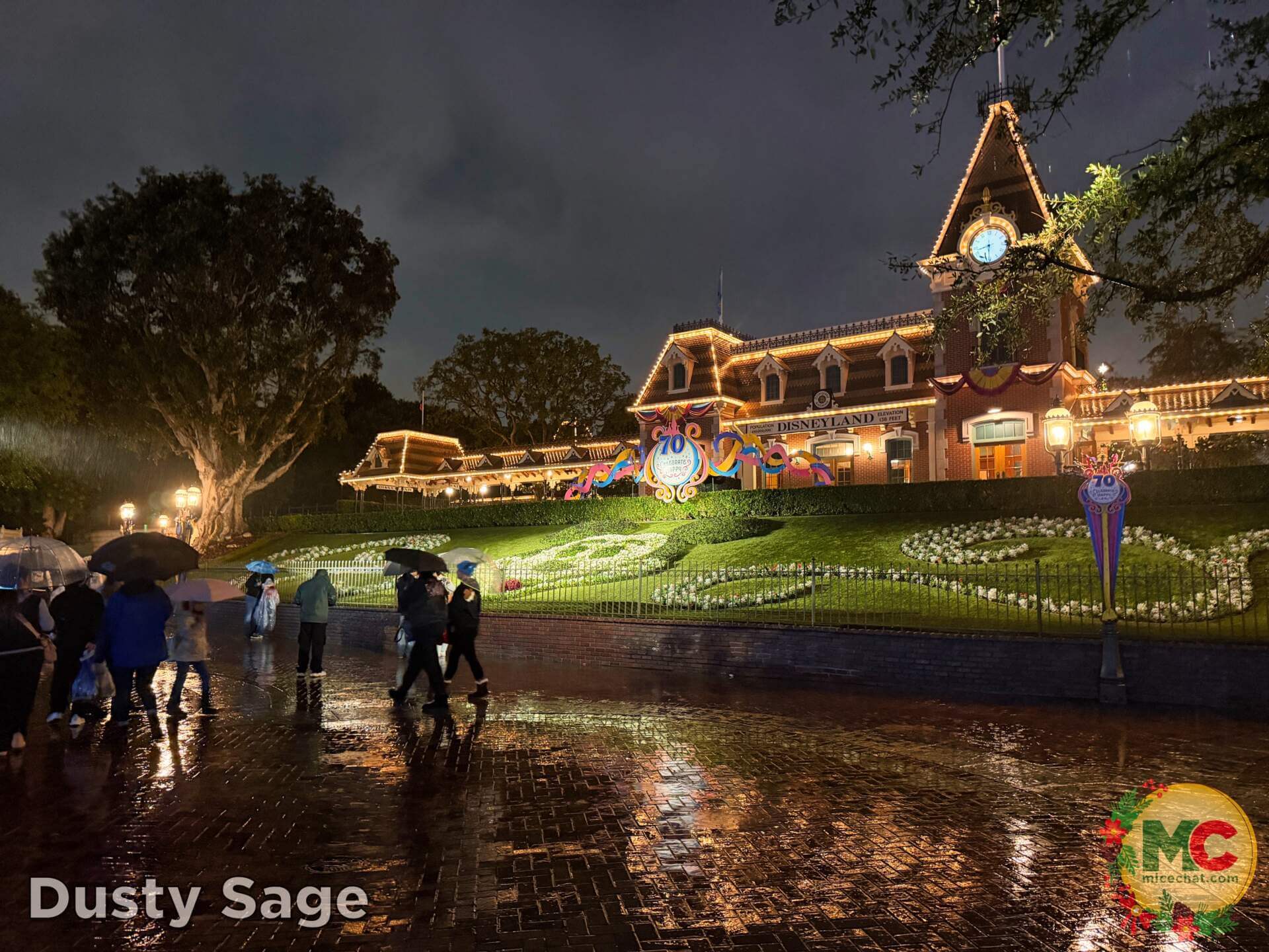 , DISNEYLAND UPDATE: Wet Weather, Holiday Lights & Leadership Fights