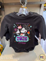 Disneyland 2026 dated merchandise collection-MiceChat-baby onesie