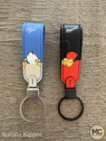 Orbitkey x Disney collection-MiceChat-Donald Duck and Mickey Mouse loop keychain-2