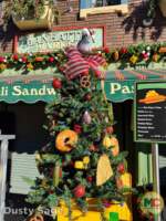 Universal Studios Hollywood Christmas decor new york street tree MiceChat