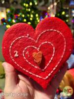 Universal Studios Hollywood Christmas grinchmas treat heart cookie MiceChat