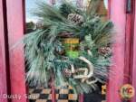 Universal Studios Hollywood Christmas wizarding world decor wreath candy shop MiceChat