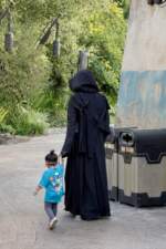 Disneyland Star Wars Galaxys Edge Character Kylo Ren with Child