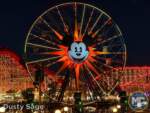 Disneyland blues pixar pier lights out fun wheel MiceChat