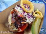 Disneyland construction troubadour tavern baked potato burnt ends delicious MiceChat