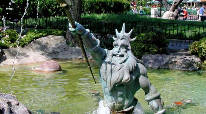 Yesterland: Triton’s Garden at the Disneyland Hub, Home of Ariel’s Grotto