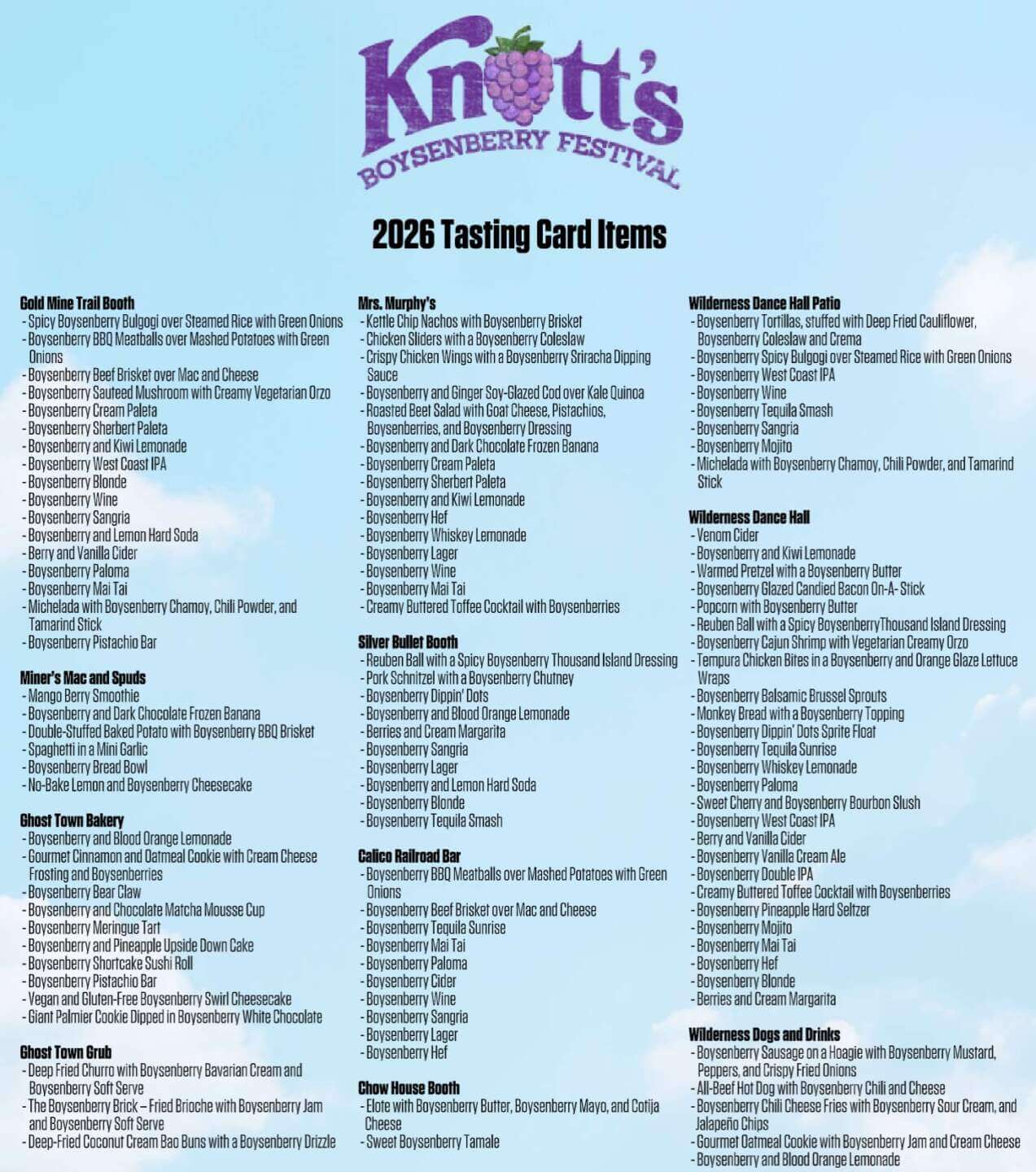 Boysenberry Festival, Knott’s Boysenberry Festival Guide 2026: Berry Best Bites & a Beautiful Bird Cage Revival