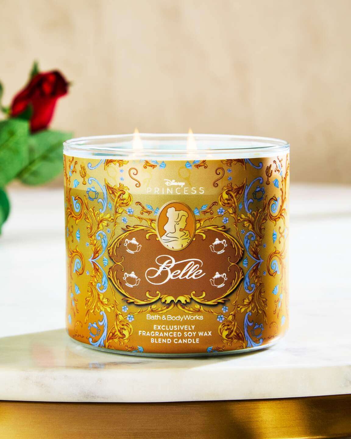Bath-&-Body-Works-Disney-Princess-Collection-Belle-candle - MiceChat