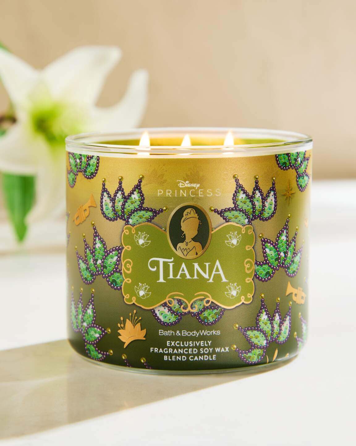 Bath-&-Body-Works-Disney-Princess-Collection-Tiana-3-wick-candle