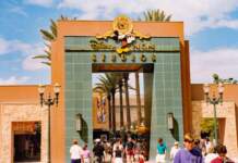 Yesterland: Studio Gate Arch at Disney-MGM Studios Theme Park Yesterland: Studio Gate Arch at Disney-MGM Studios