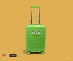 Away _ Kids Carry On In Alien Green