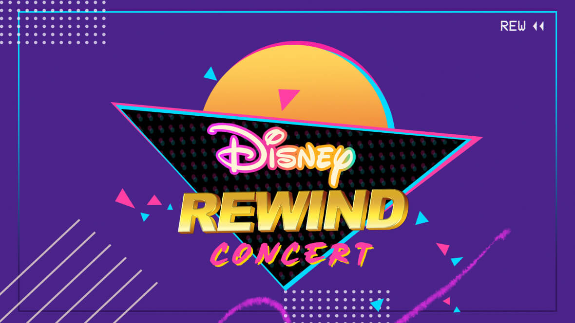 D23 Disney Rewind Concert promotional artwork