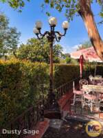 Disneyland construction plaza inn sample of lamp removed MiceChat