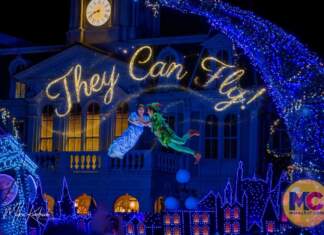 Peter Pan and Wendy Take Flight in Magic Kingdom’s New ‘Disney Starlight’ Parade , Disney and Theme park news, tips, planning and more!!