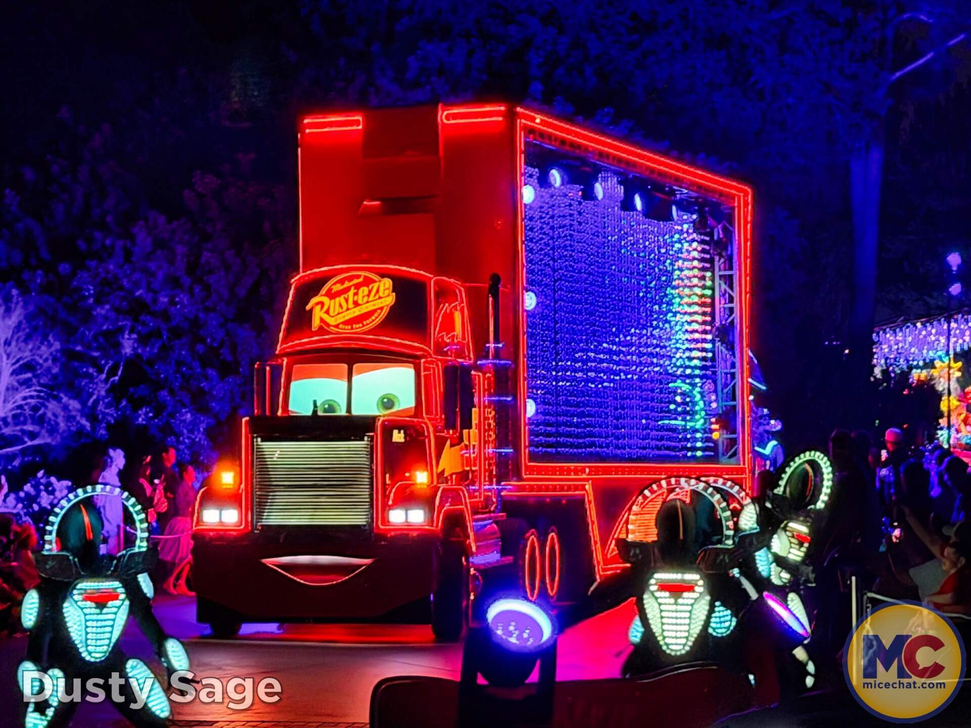 Disneyland beauty paint the night cars mac MiceChat