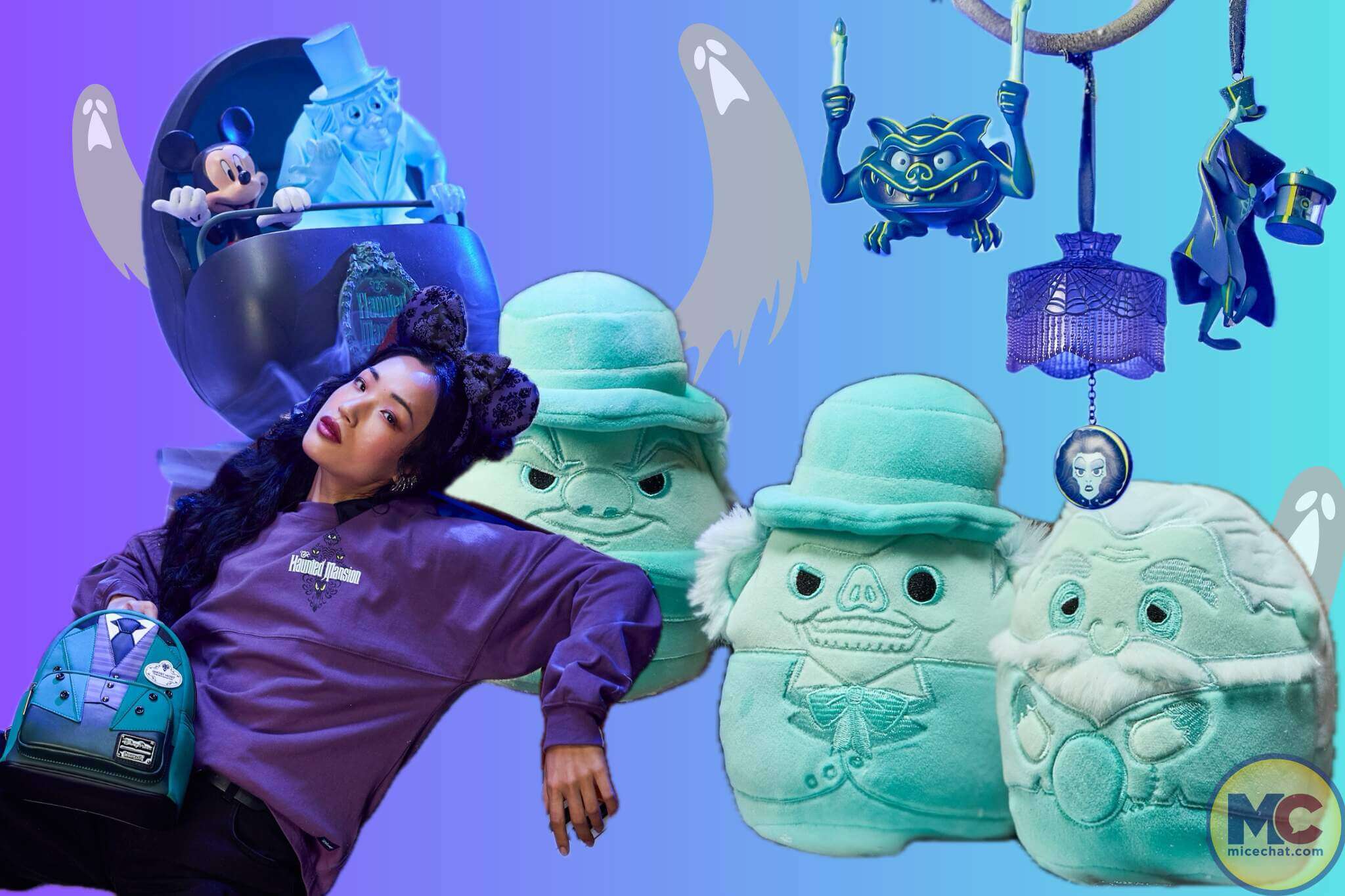 Disney Halloween merchandise, Haunted Mansion Halloween Collection Revealed: Werecat Lady, Loungefly & More