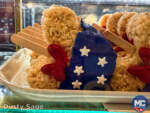 Disneyland Red white and blue food rice krispy minnie MiceChat