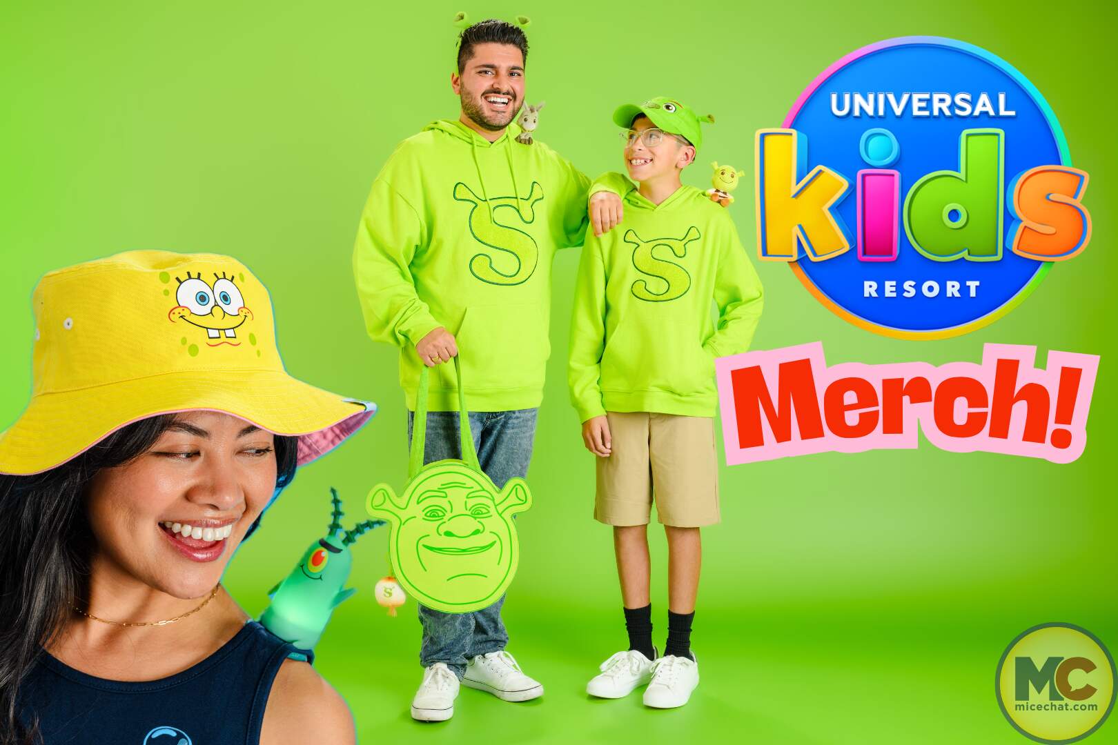 Universal Kids Resort merchandise, Universal Kids Resort merchandise guide: Shrek, SpongeBob SquarePants, Trolls, etc. will open in July